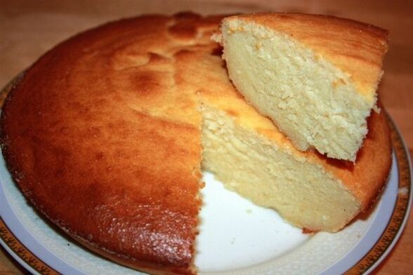 Cottage cheese casserole