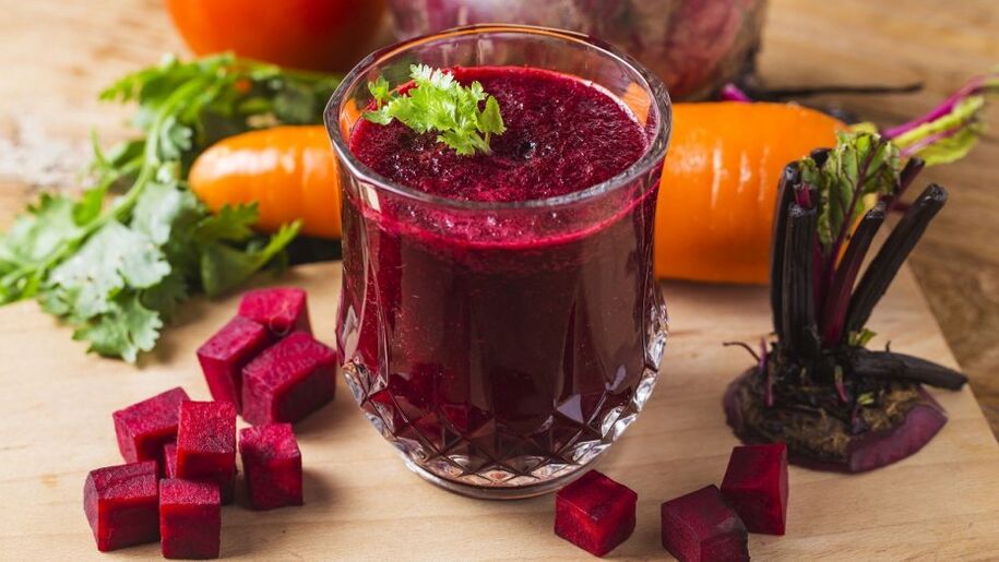 beet cocktail for body cleansing