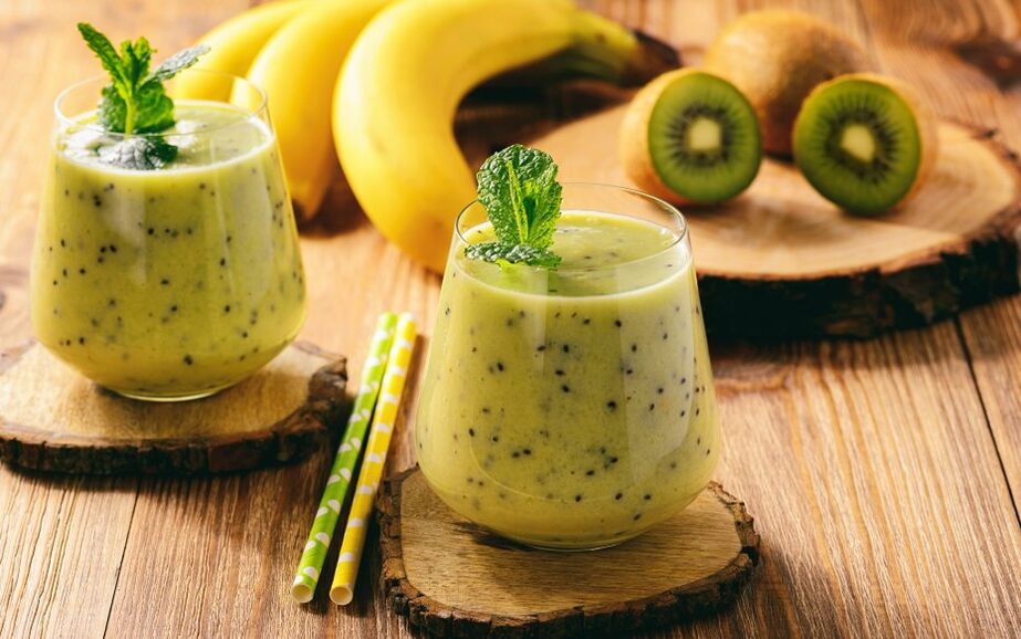 kiwi and banana cocktail for weight loss